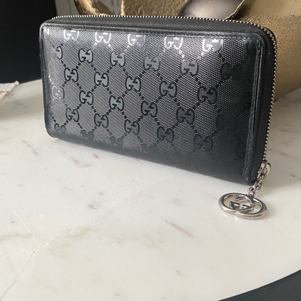 Gucci guccisima canvas wallet